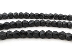 Black Onyx Cube Faceted 9 x 9 mm Gemstone Beads