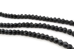 Black Onyx Cube Faceted 9 x 9 mm Gemstone Beads