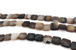 Agate Square Flat 18 x 18 m Gemstone Beads