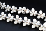 White Howlite Butterfly 25 x 35 mm Gemstone Beads