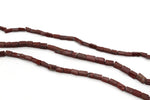 Breciated Jasper Rectangle 4 x 8 mm Gemstone Beads