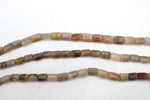 Rainbow Quartz Square Flat 10 x 14 mm Gemstone Beads