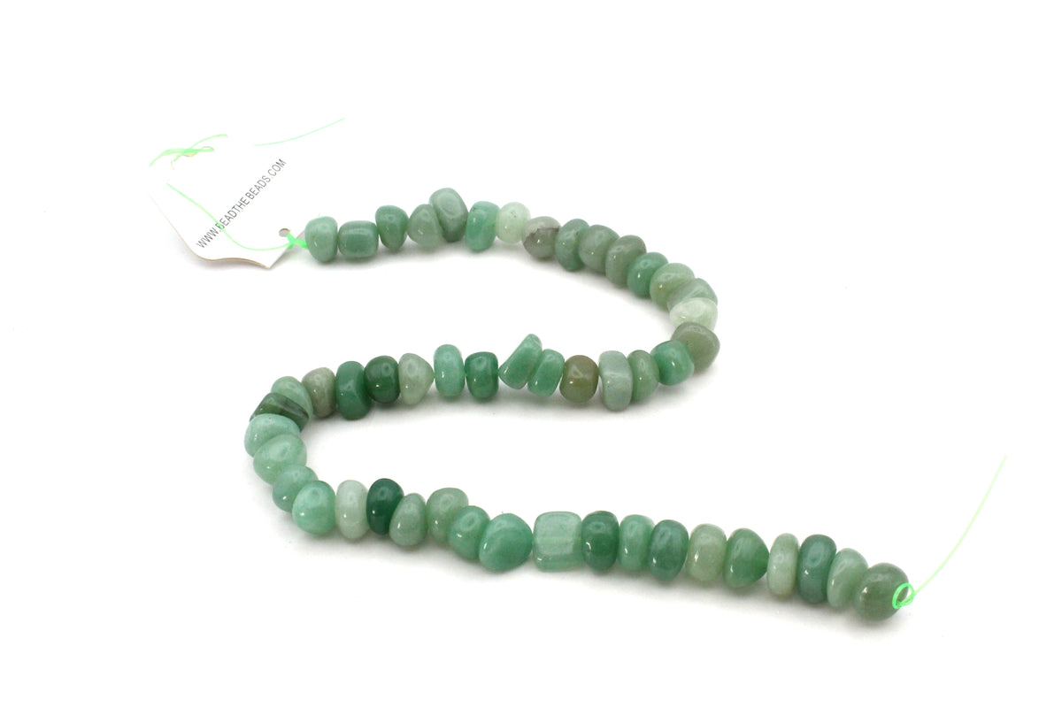 Green Aventurine Chips Gemstone Beads