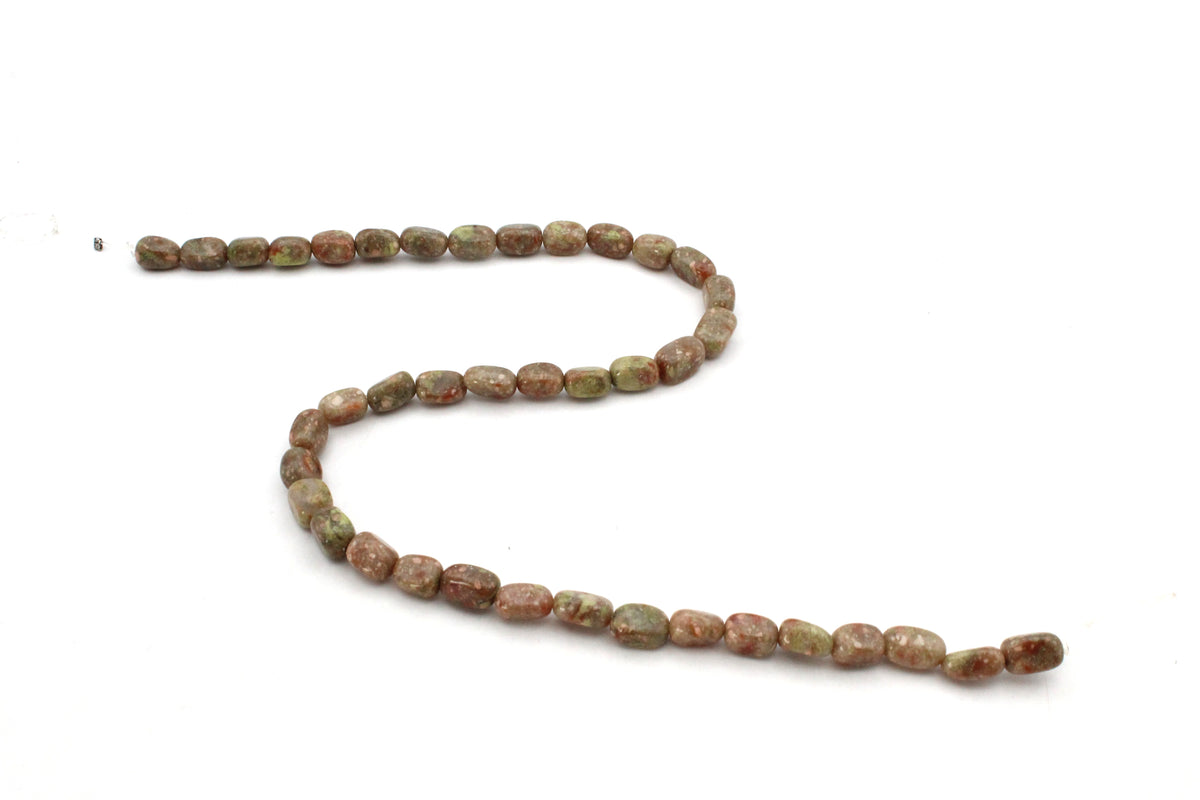 Autumn Jasper Nugget 7 x 12 mm Gemstone Beads