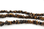 Brown Tiger Eye Chips Gemstone Beads