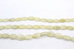 Craked Crystal Oval Flat 10 x 13 mm Gemstone Beads 16" Strand