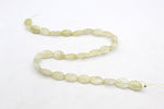 Craked Crystal Oval Flat 10 x 13 mm Gemstone Beads 16" Strand