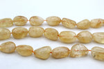 Citrine Nuggets Half Strand Gemstone Beads