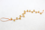 Citrine Drop Half Strand AB Gemstone Beads