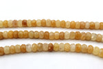 Yellow Jade Rondelle Faceted 12 mm Gemstone Beads 16" Strand