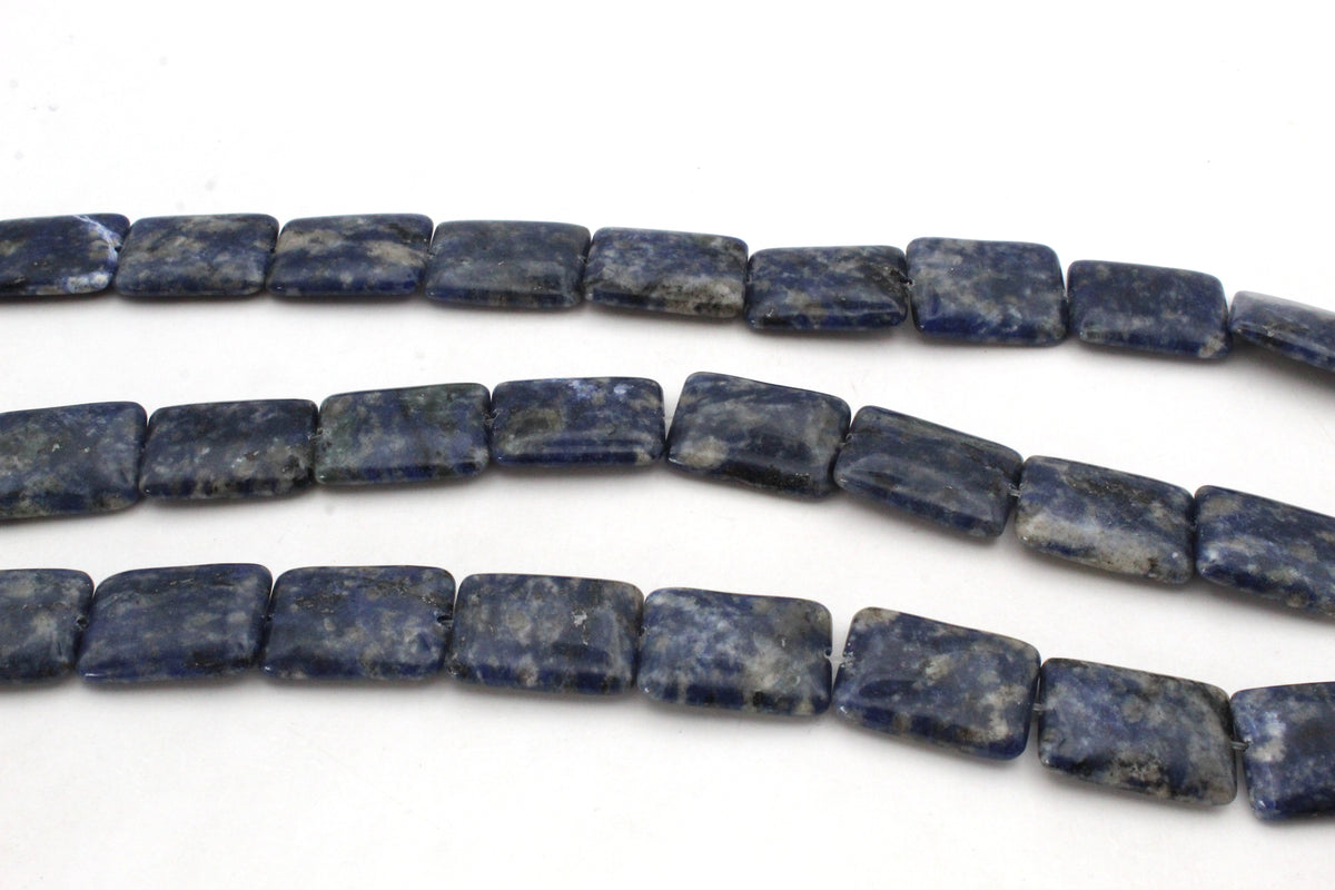 Sodalite Square Flat 18 x 25 mm Gemstone Beads 16" Strand