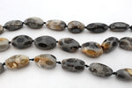 Botswana Agate Rough Faceted Gemstone Beads 16" Strand