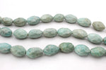 Amazonite Nuggets Faceted 18 x 30 mm Gemstone Beads 16" Strand