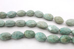 Amazonite Nuggets Faceted 18 x 30 mm Gemstone Beads 16" Strand