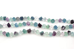 Flourite Cube 12 mm Gemstone Beads 16" Strand
