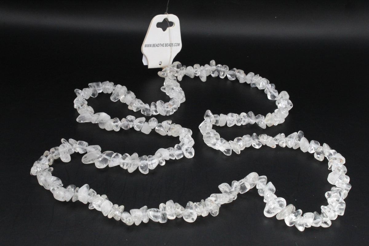 Crystal Chips Small Full String Gemstone Beads