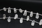 Crystal Irregular Side Hole Big Gemstone Beads