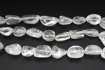 Crystal Irregular Nugget Gemstone Beads 16" Strand