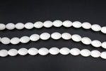 White Onyx Stone Tube Gemstone Beads 16" Strand