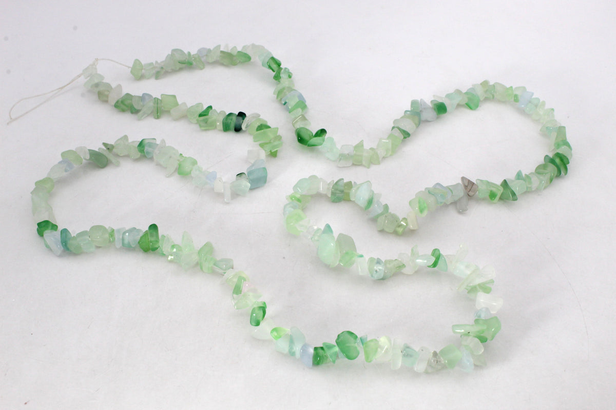 New Jade ( Dyed ) Chips Gemstone Beads