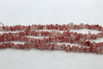 Cherry Quartz Chips Gemstone Beads