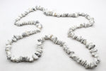 White Howlite Chips Gemstone Beads