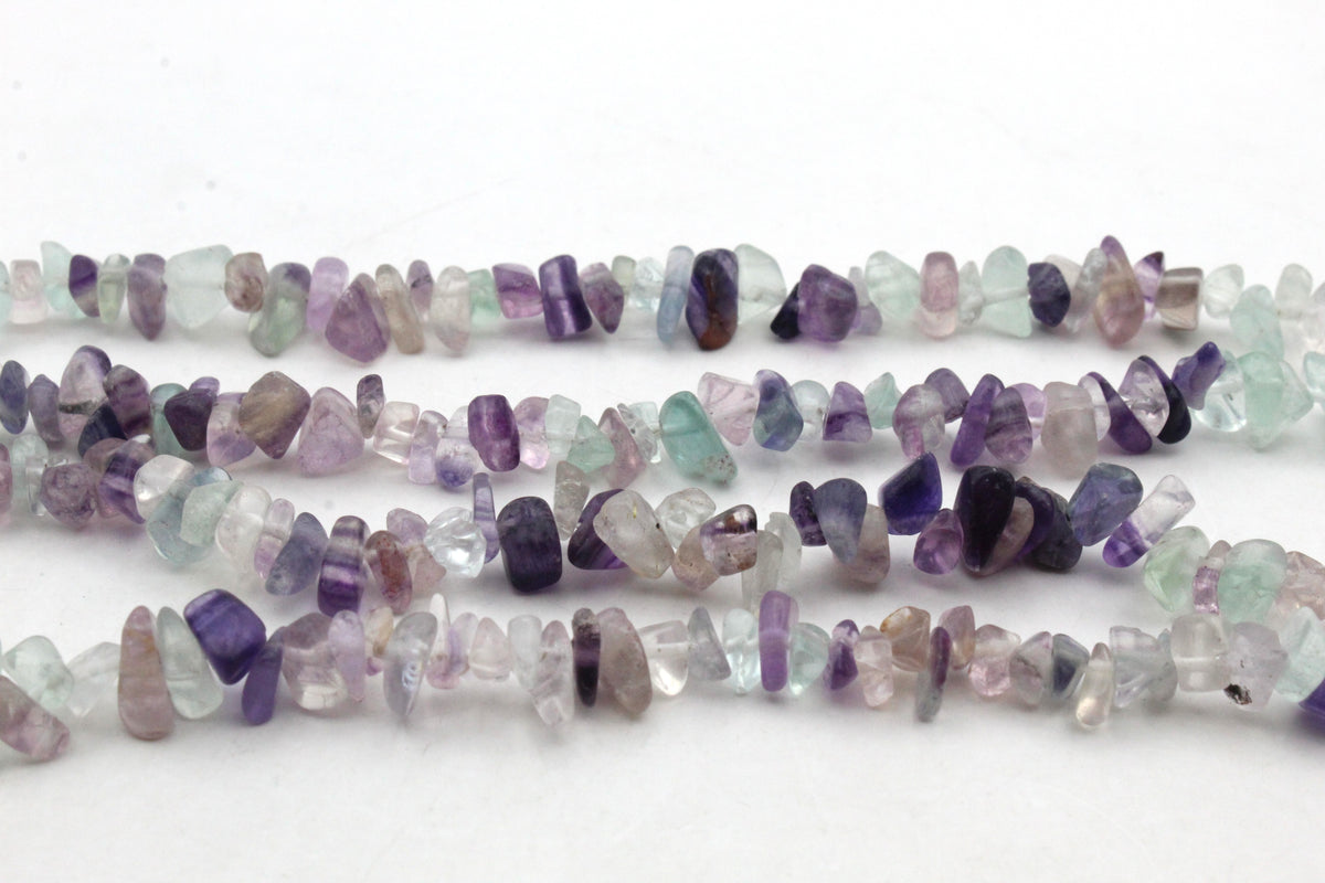 Flourite Chips Gemstone Beads