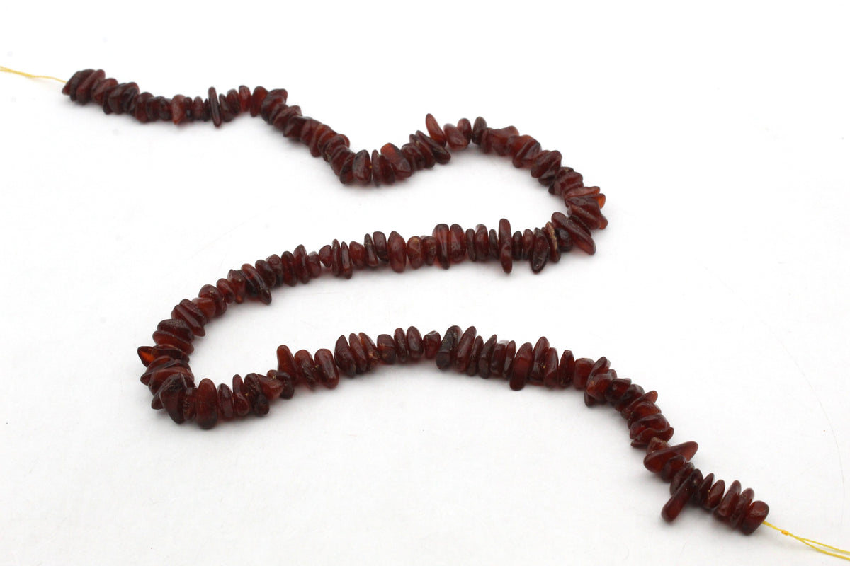 Natural Amber Chips Gemstone Beads