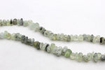 Prehnite Chips Gemstone Beads