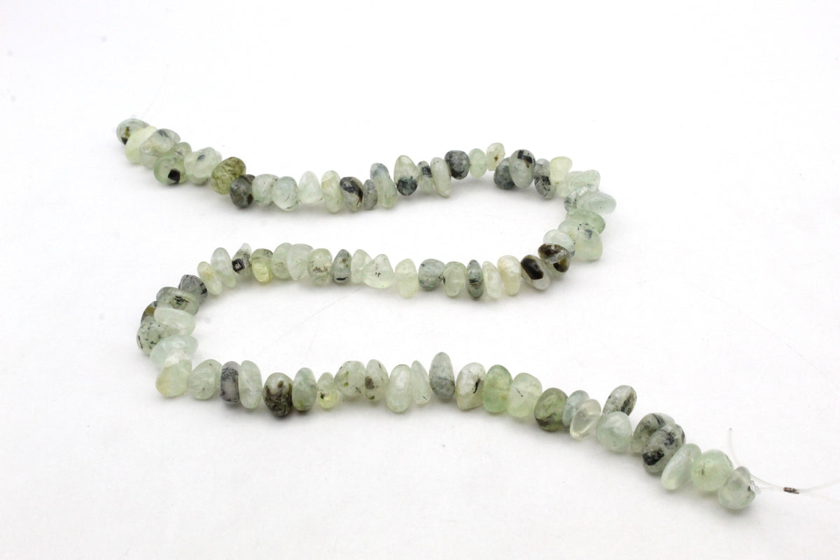 Prehnite Chips Gemstone Beads
