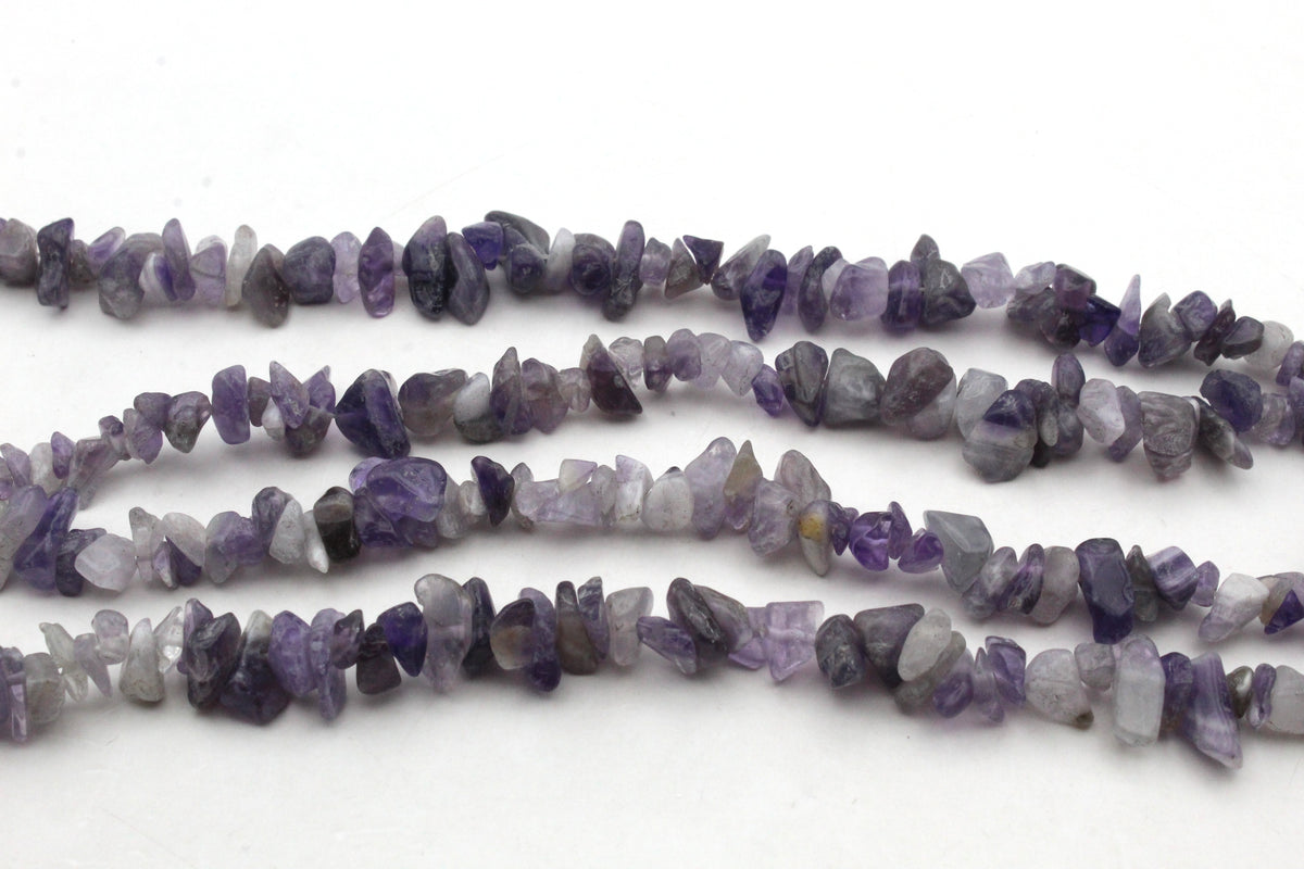 Amethyst Chips Gemstone Beads