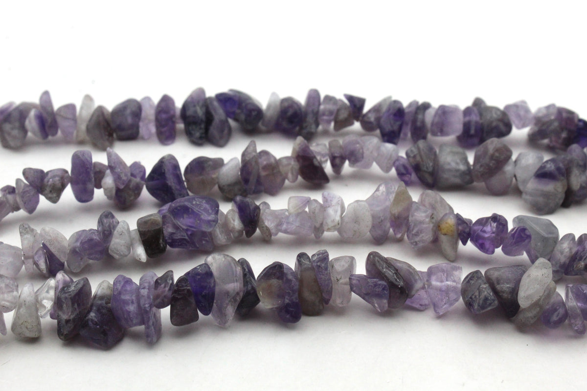 Amethyst Chips Gemstone Beads