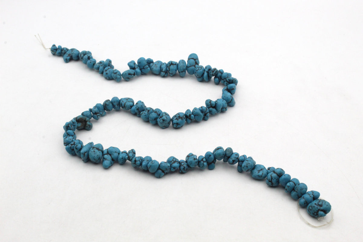 Blue Turquoise Chips Gemstone Beads