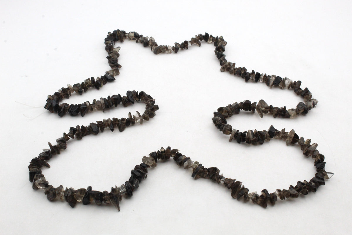 Smoky Quartz Chips Gemstone Beads