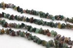 Moss Agate Chips Gemstone Beads