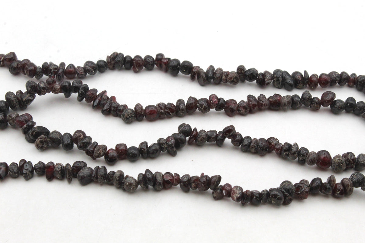 Garnet Chips Gemstone Beads