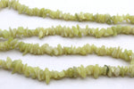 Olive Jade Chips Gemstone Beads