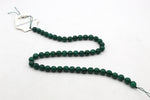 Green jade ( Dyed ) Round Faceted Gemstone Beads 16" Strand