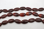 Conelian Oval Flat 20 x 35 mm Gemstone Beads 16" Strand