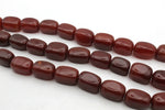 Cornelian Rectangle 16 x 26 mm Gemstone Beads 16" Strand