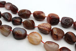 Cornelian Nuggets Big Gemstone Beads