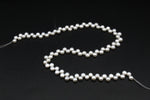 Fresh Water White Pearl Coin 5 - 6 mm Zig Zag Model