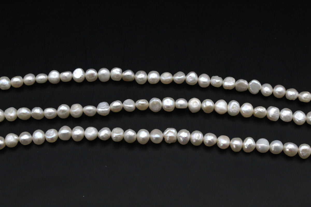 Fresh Water White Pearl Barok Model