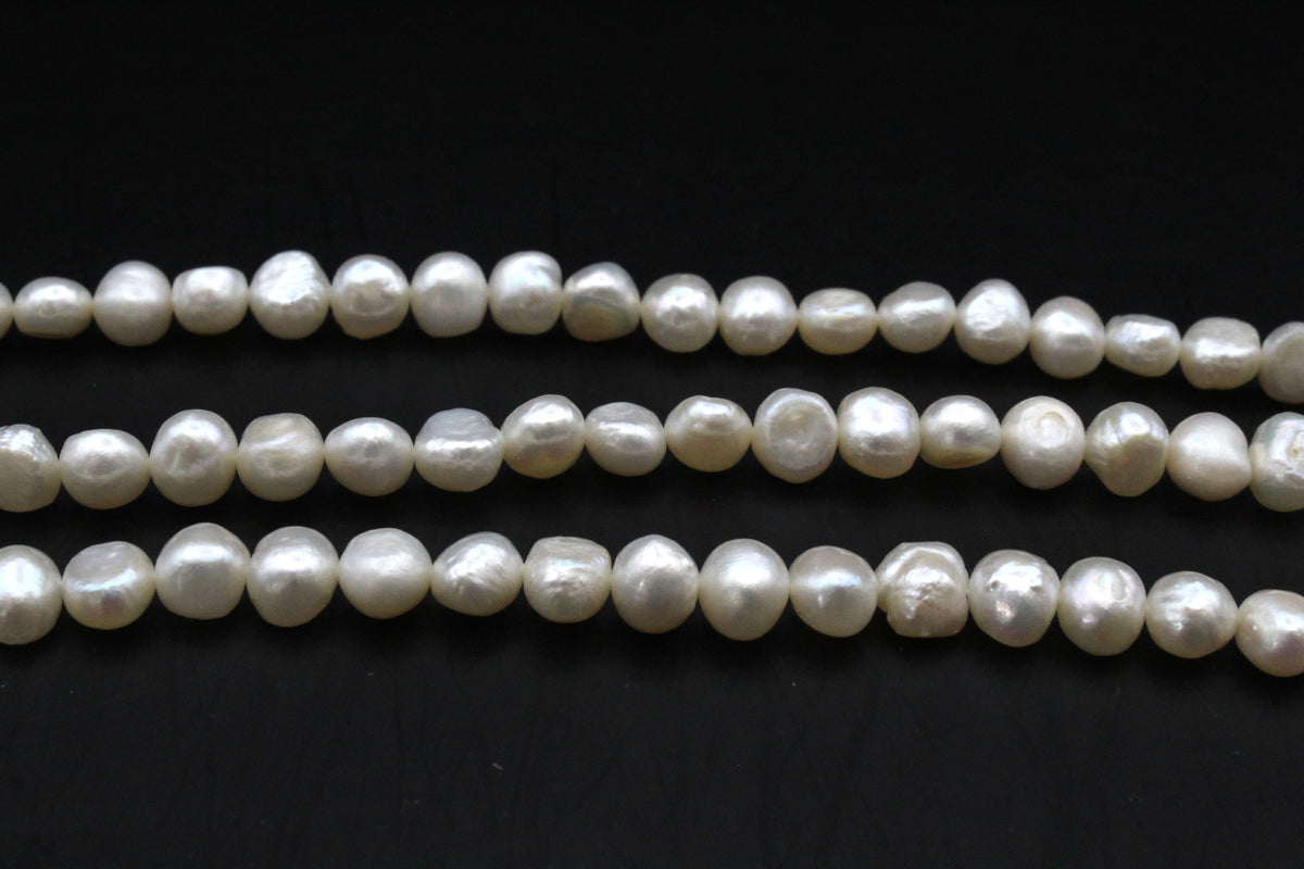 Fresh Water White Pearl Barok Model