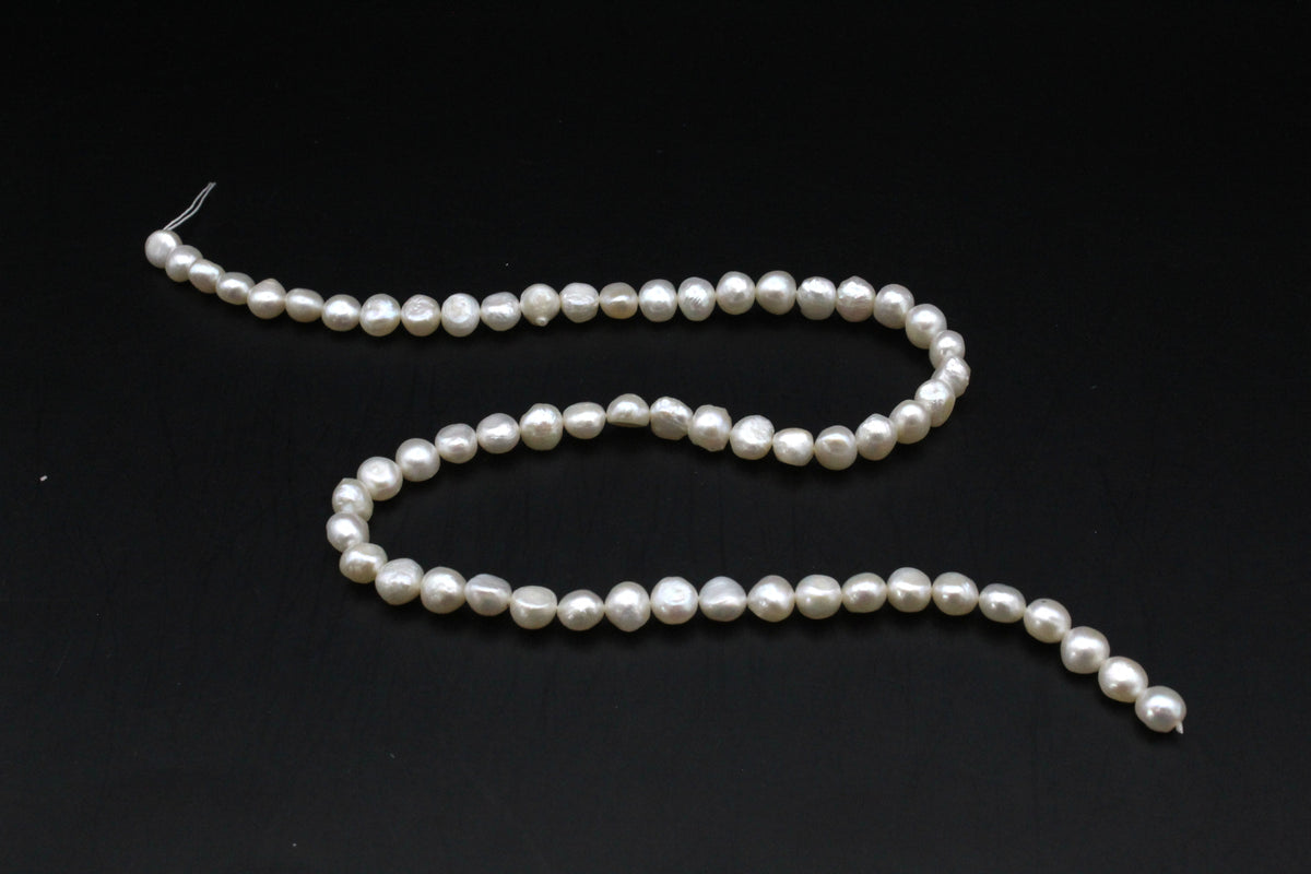 Fresh Water White Pearl Barok Model