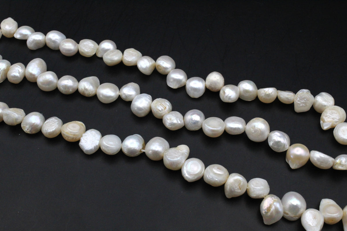 Fresh Water White Pearl Barok 10 mm