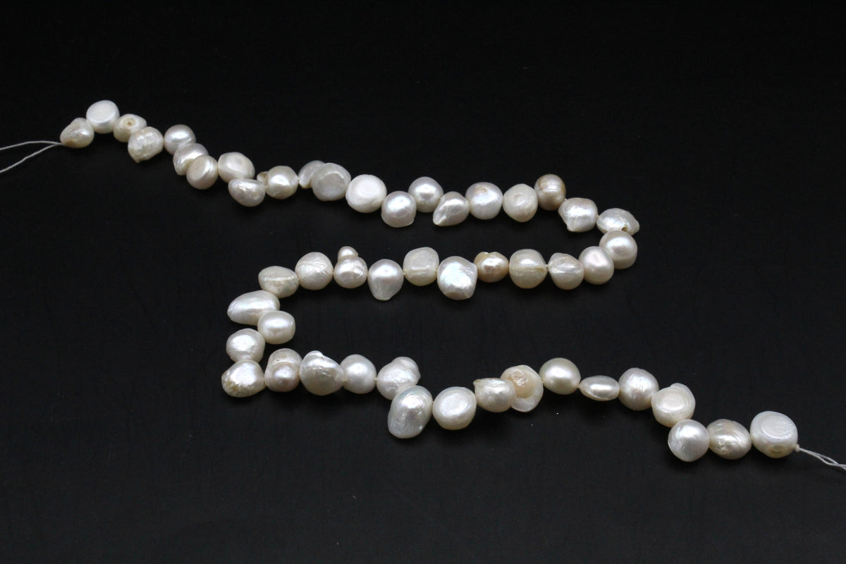 Fresh Water White Pearl Barok 10 mm