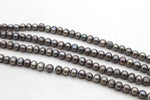 Fresh Water Gray Potato Pearl Round 6 - 7 mm
