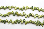 Fresh Water Green Light Pearl Mobe Zig Zag Model