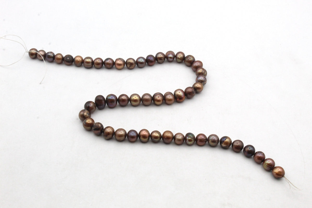 Fresh Water Brown Pearl Round 10 mm